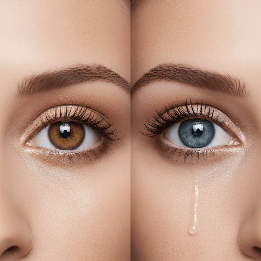 Side by side iris design